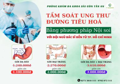 Ưu đãi gói tầm soát ung thư tiêu hoá